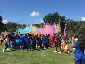 One of the most anticipated days during Homecoming Week is Color Wars.