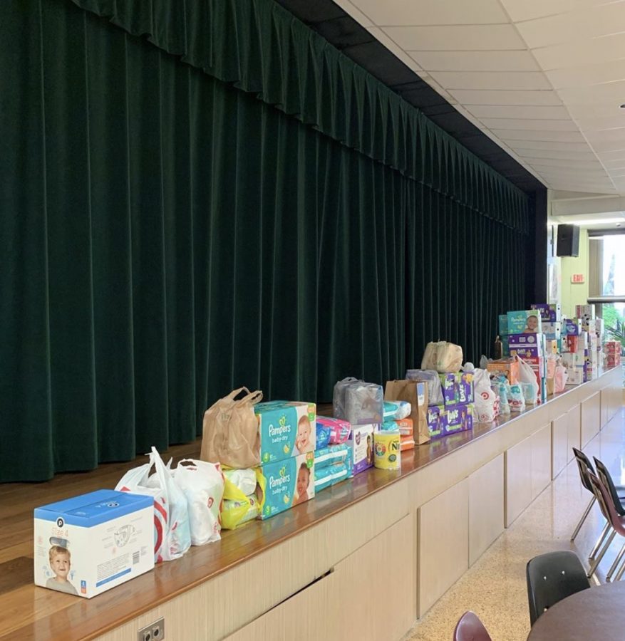 The ILS community showed its generosity once again, this time donating diapers for families in need.