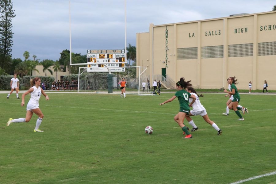 ILS girls varsity soccer defeated Ransom last week, 1-0.