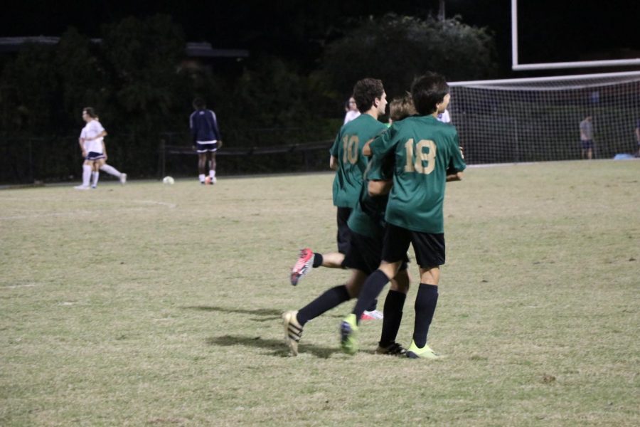 The ILS boys varsity soccer team won their second game in a row last week, defeating Archbishop McCarthy 1-0.