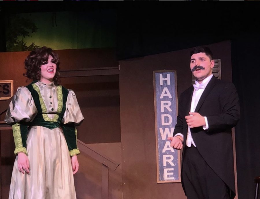 ILS seniors Sophia Barreto and Brandon Morales played the leads in Hello, Dolly! 