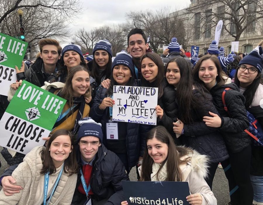 ILS students participated in the national March for Life in Washington DC. 