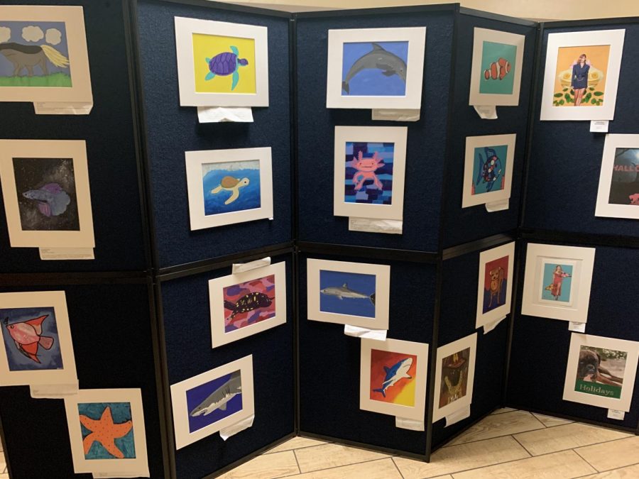 Royal Art Walk displayed the paintings of talented ILS artists.