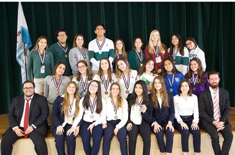 23 ILS students placed top-5 at the HOSA regional awards banquet.