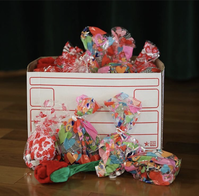 Valentine Grams sold last year in February 2019. 