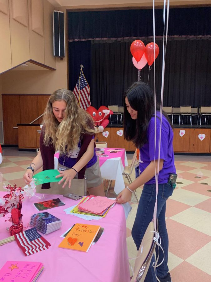 The ILS Purple Heart Club visited the Veterans Hospital on Valentines Day.