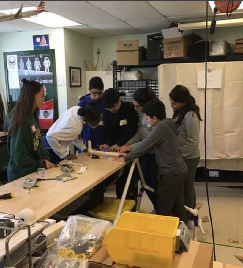 On Saturday, the ILS Steam program hosted local seventh grades for an engineering event.