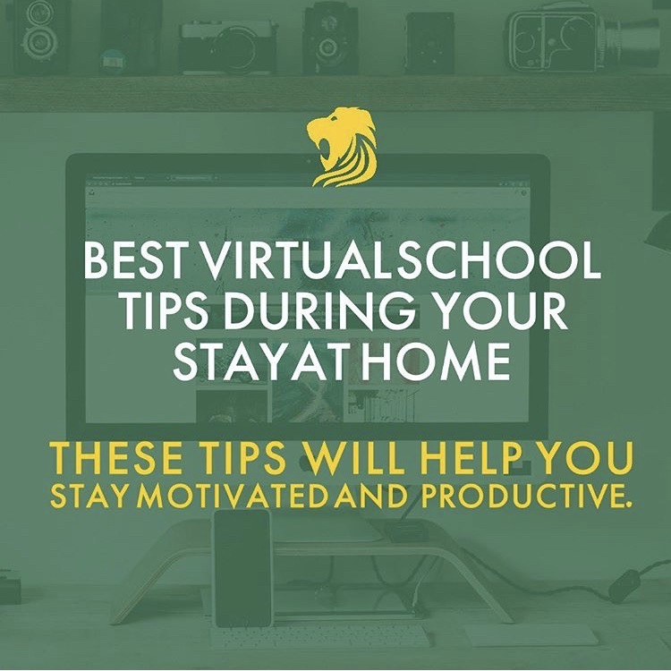 ILS Instagram Posts Tips for Virtual School