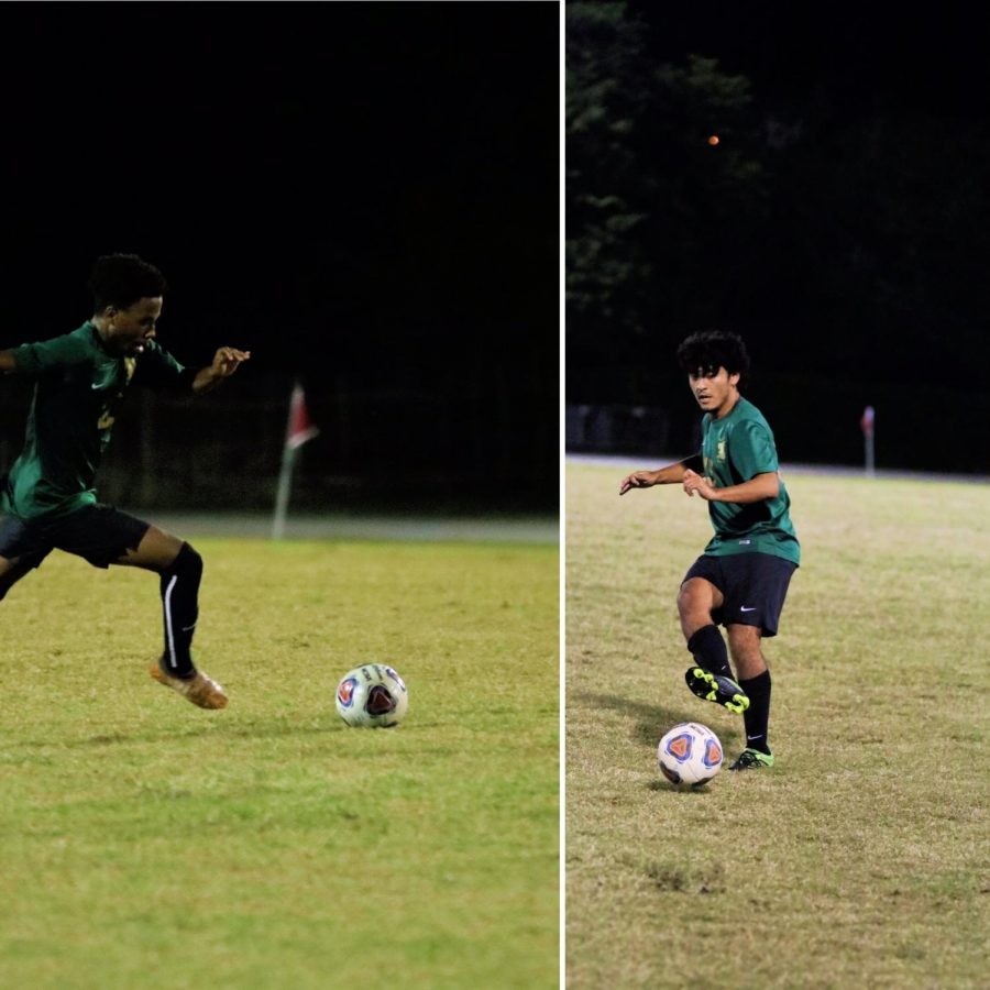 Seniors Kamani Turner and Miguel Valle earned All-Dade distinctions for their play this season.