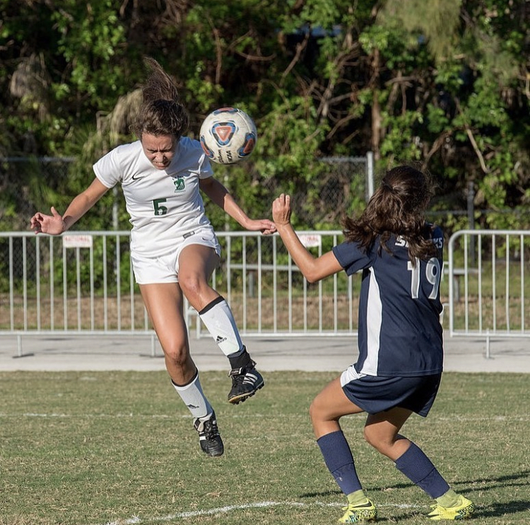Senior Sofia Concepcion was a four-year starter on the ILS girls soccer team.  