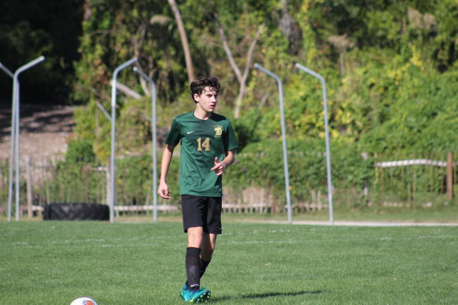 Senior Marcello Aedo played four different sports during his time at ILS.