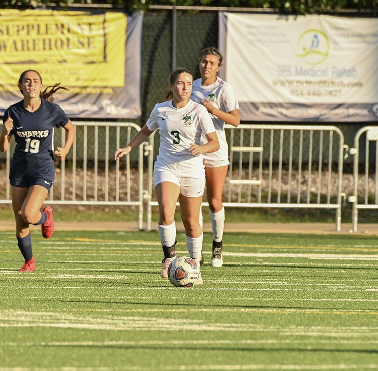 Julia Taquechel was a two-year varsity soccer starter at ILS.