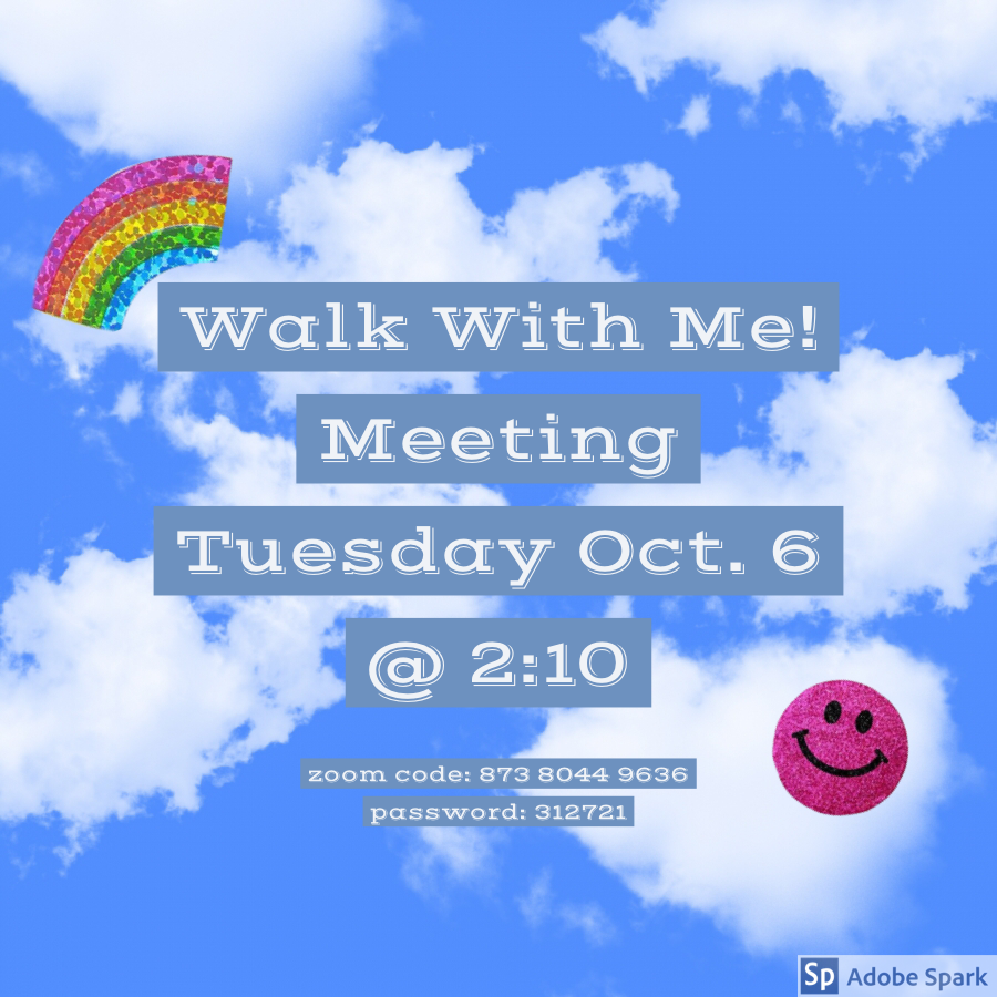 Walk with Me Club Meeting Recap