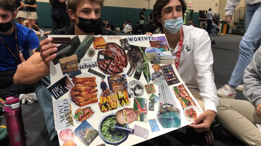 Senior Leadership Day was full of inspiration and creativity as students made their vision boards of what they want their futures to look like
Featuring: Justin Callahan (left) and John Garcia (right)