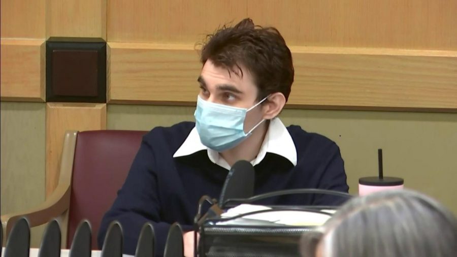 Nikolas Cruz at trial.