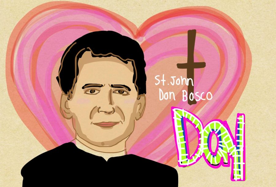 Don Bosco Day is filled with activities and fun, but also a spiritual day to connect with our faith during Mass.