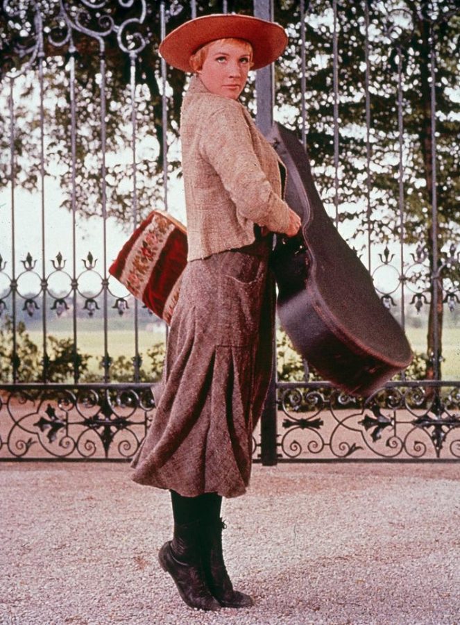 Julie Andrews as Maria, performing Confidence in the Sound of Music (1965).