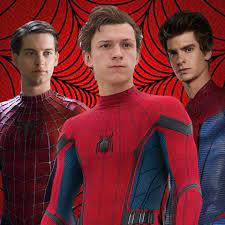 All three Spider-Men together for new film Spider-Man: No Way Home.