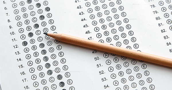 Standardized tests will always follow a “bubble in” format.