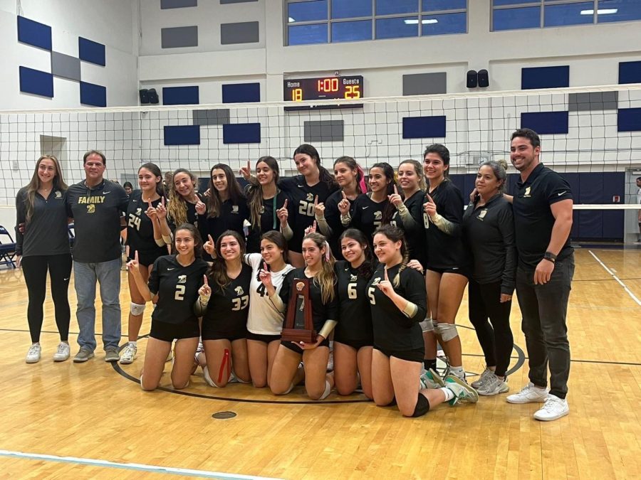 Girls Volleyball Wins Districts