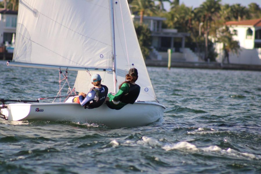 The Sailing Teams made the most of the not very ideal weather conditions in Sarasota.