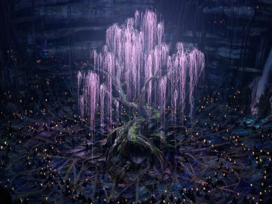 The tree of souls in Avatar: The Way of Water, points out spiritual significance to the Na’vi people.