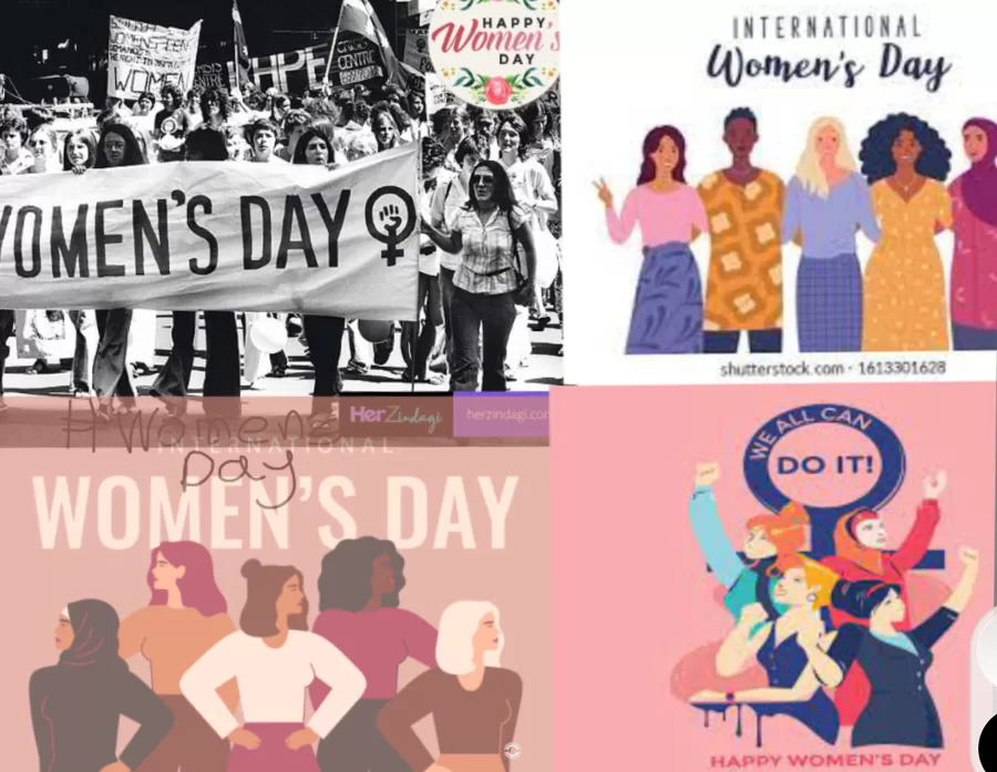 This series of images celebrates the significance of Womens History.