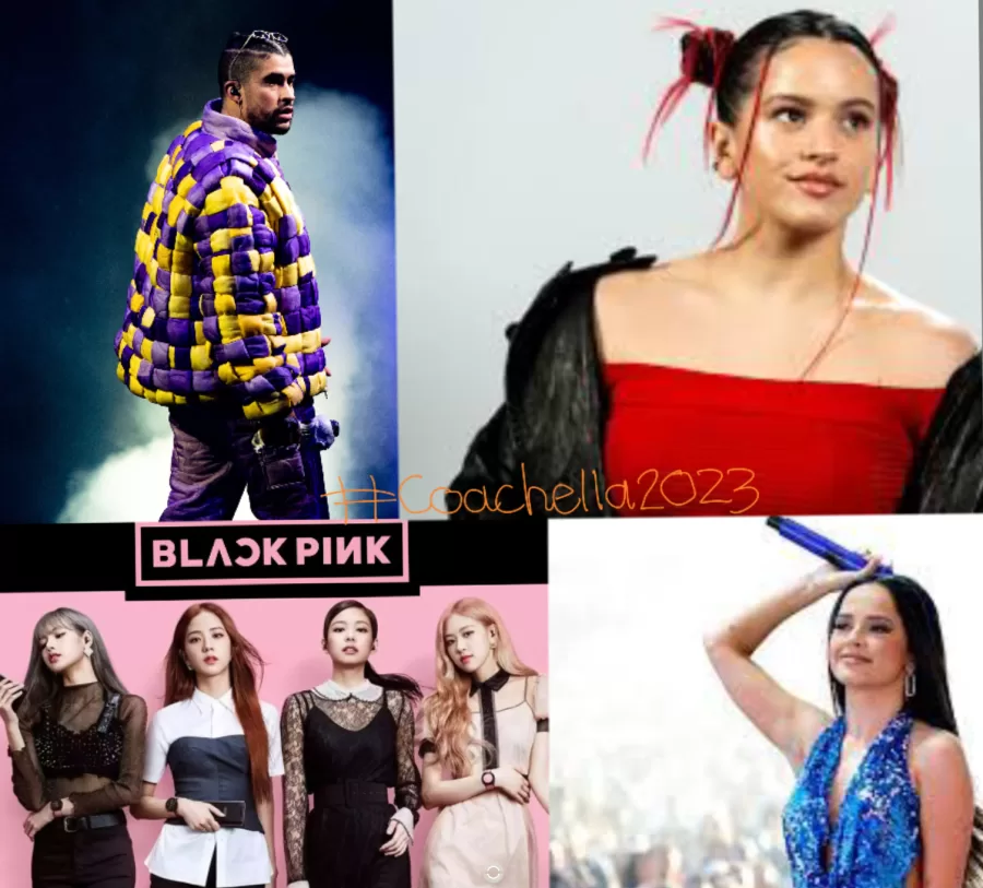 This collage features just some of the artists performing this year at Coachella in Indio, California.