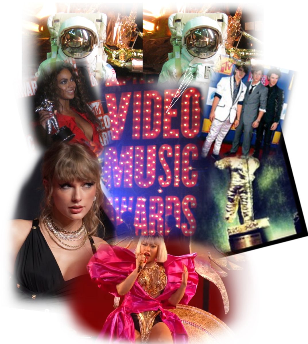 This collage of multiple celebrities features many of those who have attended the VMAs in the past. (Photo Illustration)  