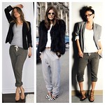 Three examples of how to pull off a Casual Friday “look.”