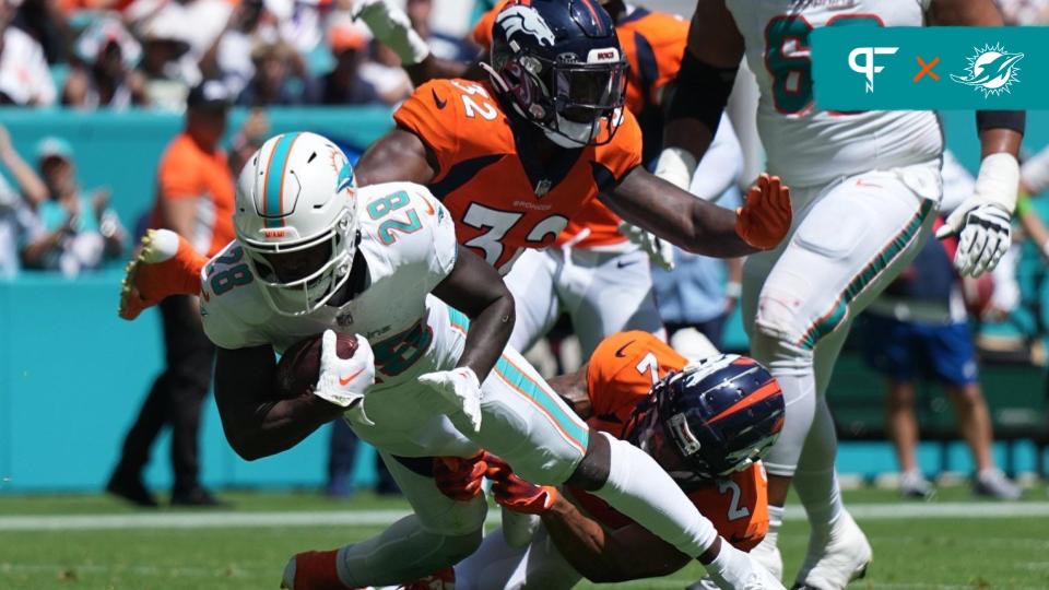 Denver Broncos lose big to the hometown favorite Miami Dolphins.