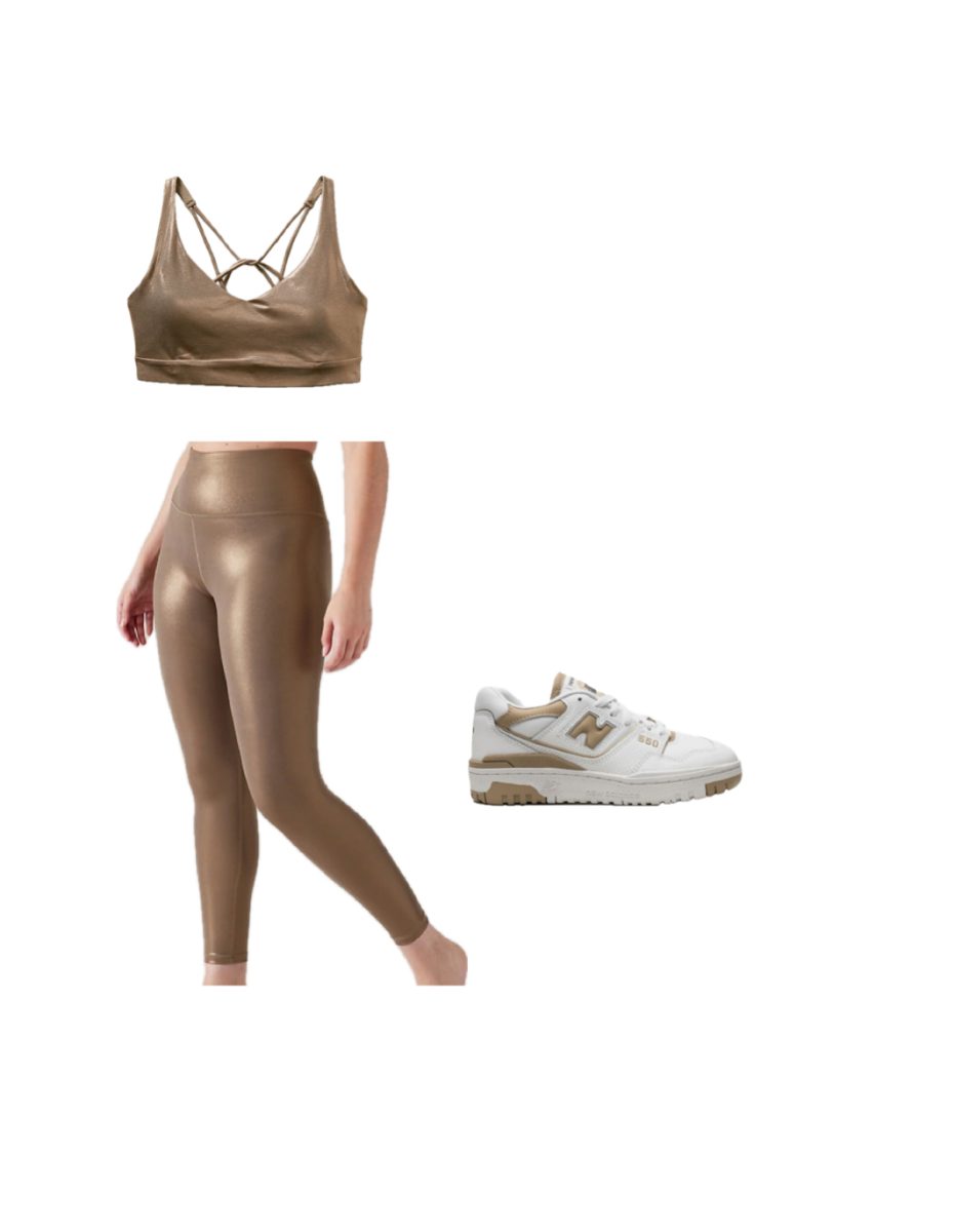 Outfit for a run or pilates