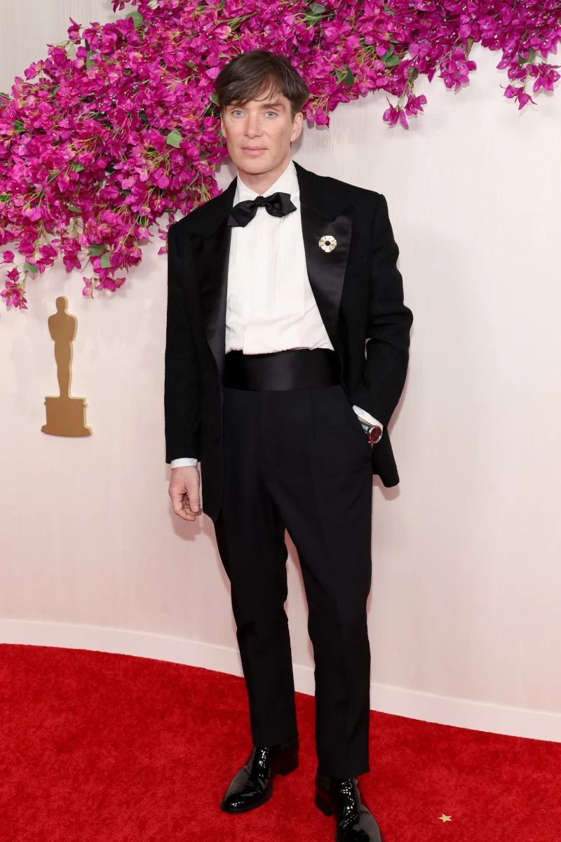 Cillian Murphy in Versace and Omega