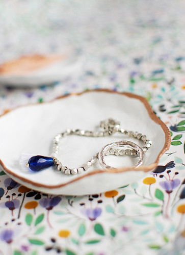 As indicated in the photograph, vintage jewelry is experience its moment via a serious comeback. Photo:Decor8
