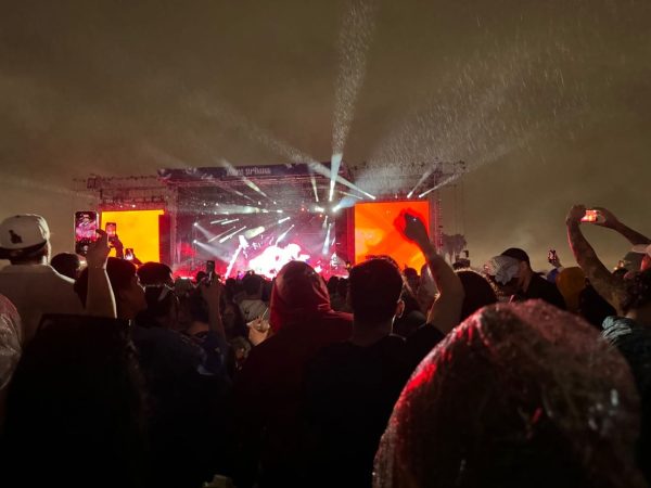 This view from the fans at the Vibra Urbana music festival was captured in Miami February 17.