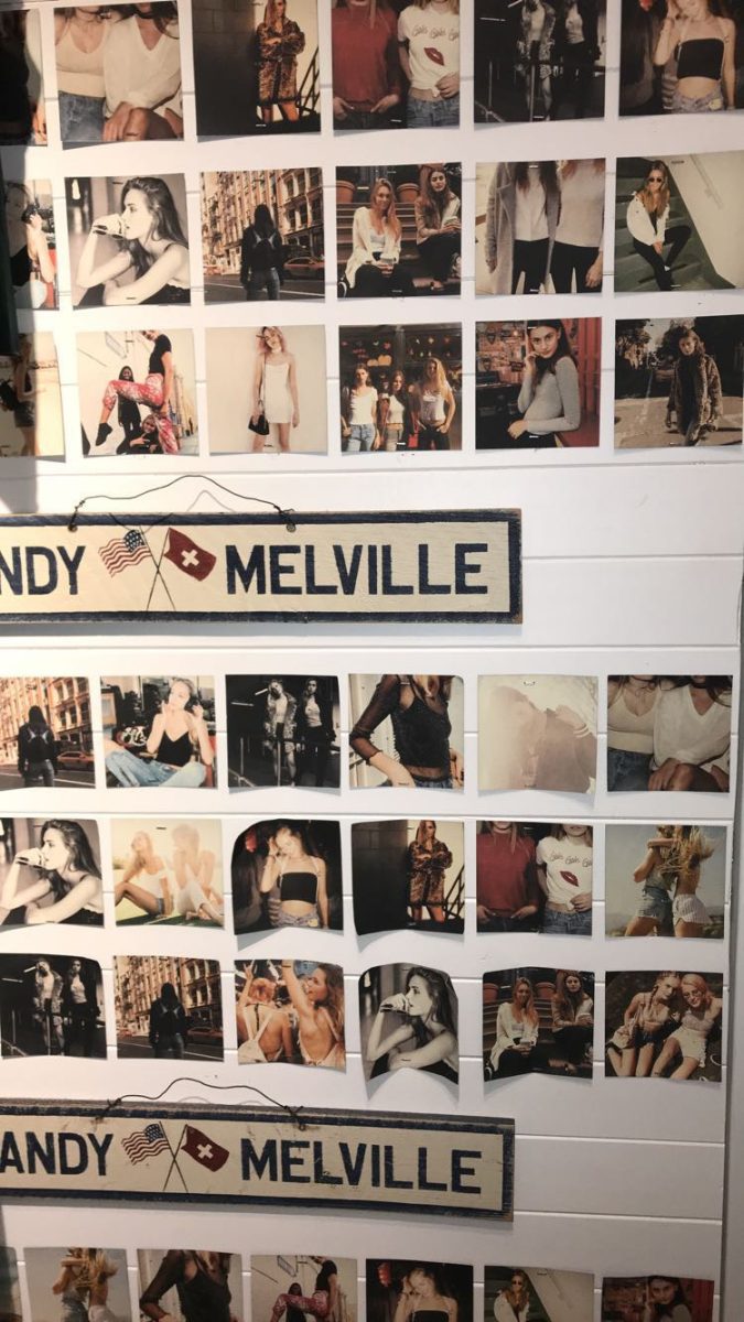 Brandy Melville store in Houston, Texas. 