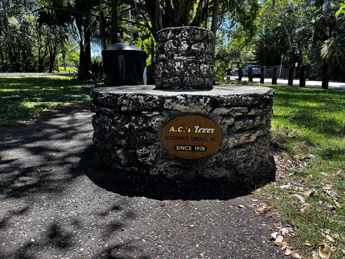 The thirty year plaque celebrating AC’s legendary and local enterprise