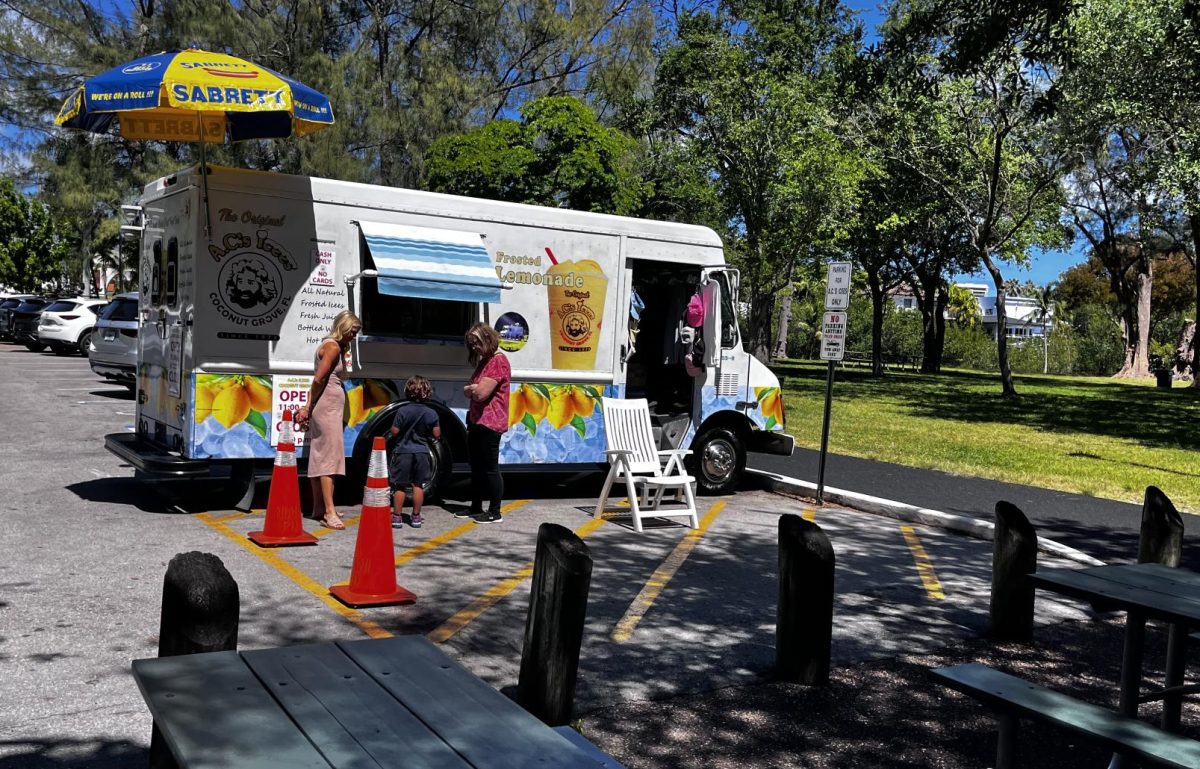 Just down the street from the ILS campus at John F. Kennedy Park, you will find the A.C.s Icee truck serving refreshing choices.