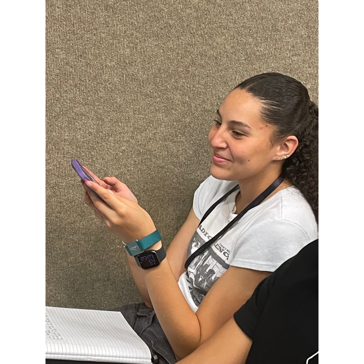 At FSPA, students may use their phones to record events.