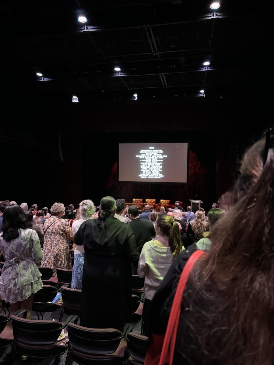 A standing ovation followed the film, receiving cheers and claps from the audience. 