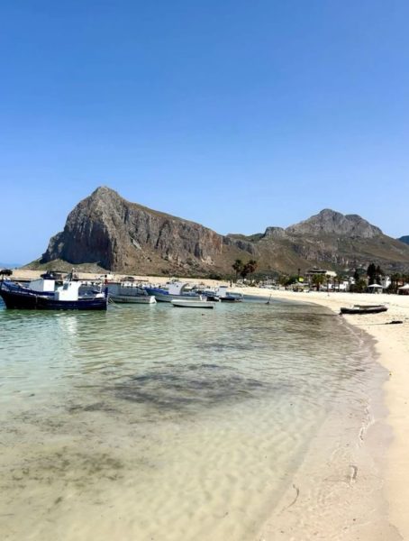 This image of a beach idyll, taken on the shore of a beach in Marseille, France, is a real-life setting like that of a Hawaiian island where the latest animated Moana film takes place.  