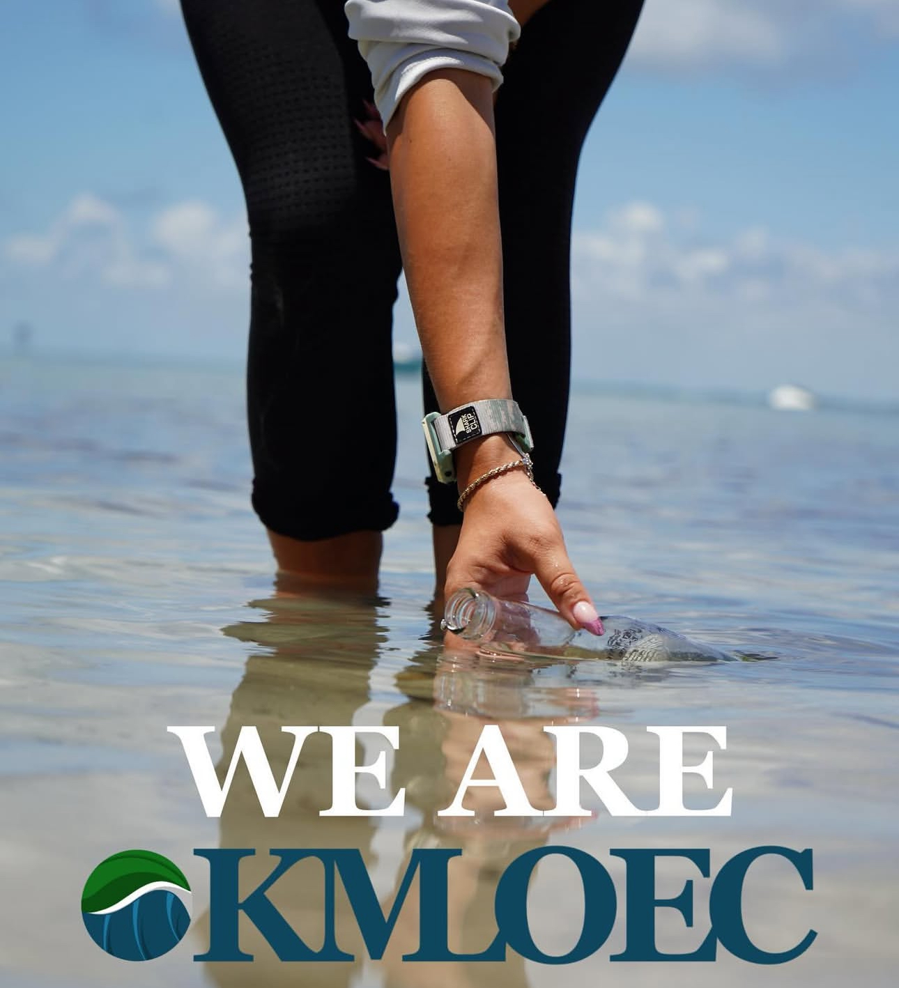 KMLOEC illustrates their mission to restore beaches to being pollution-free. 