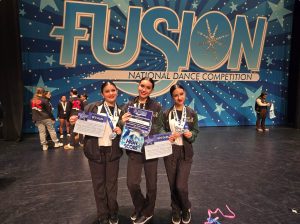 The ILS Dance Team celebrated a win at the Fusion Dance Competition.