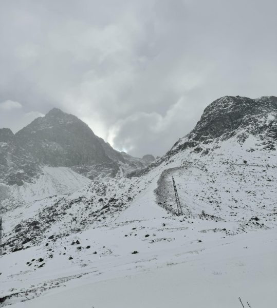 Far from mountains or cascading snow, this image of a snow-capped hill in Switzerland is what many associate with this chilly weather phenomenon.