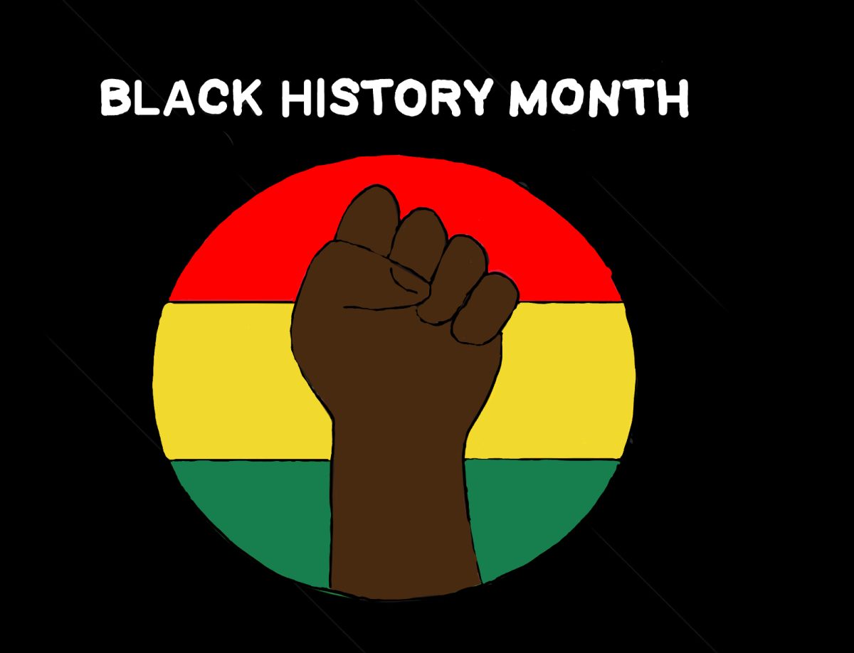 This visual image usually shown throughout Black History Month is known as a symbol for African- Americans.