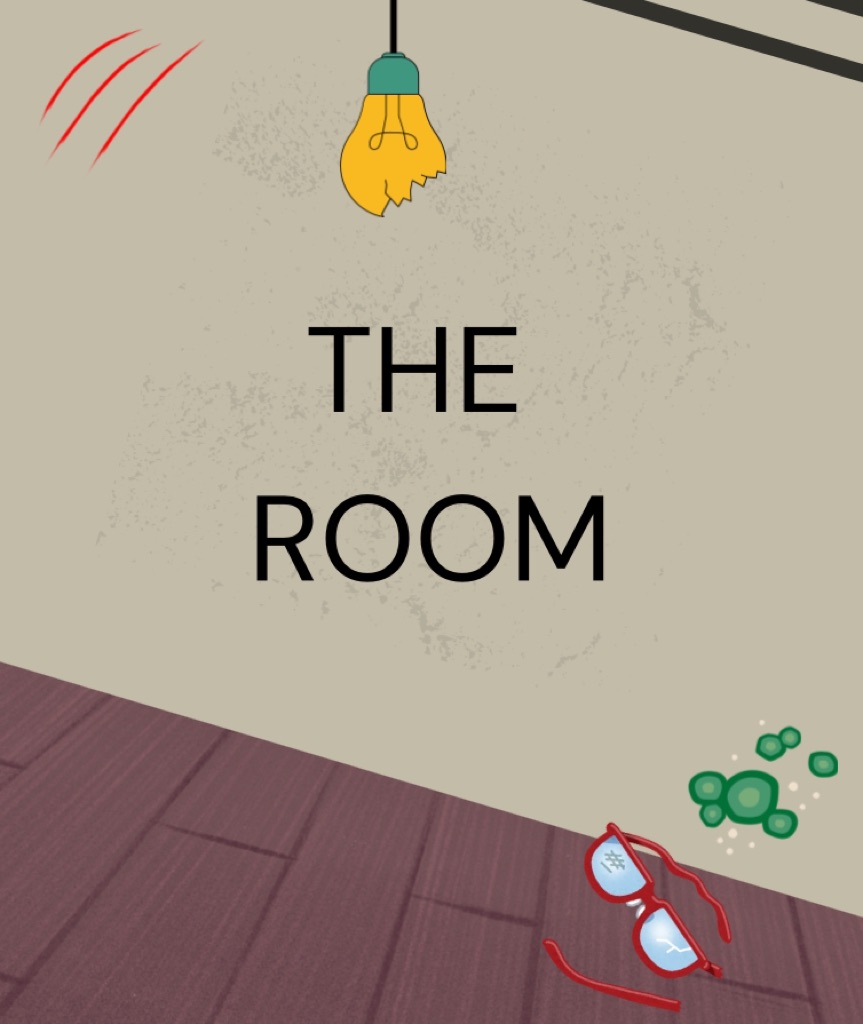 This illustration represents the central focus of the script written by Adriana Velasco and Isabella Baena wherein most of the story takes place in an unusual room.