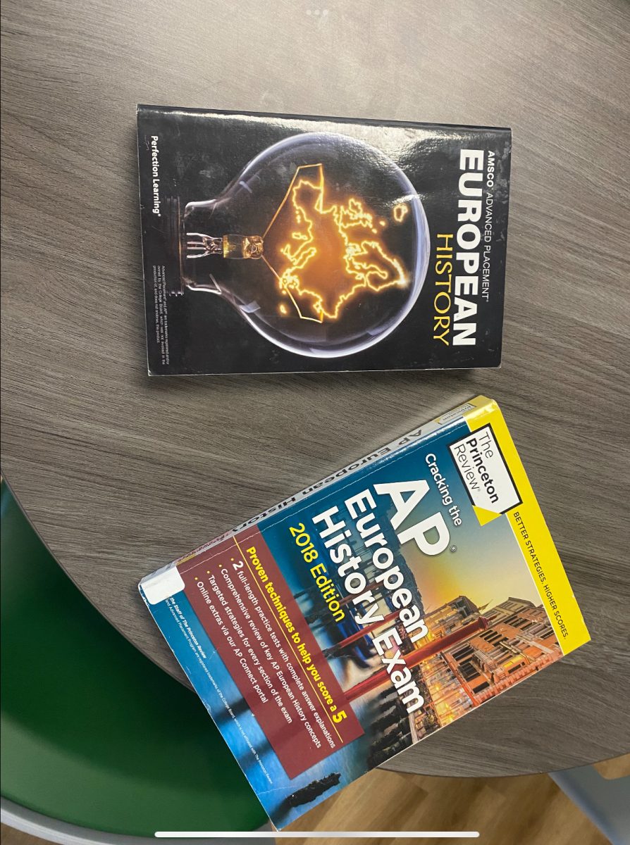 Two AP European History study guide books are among the many tools, including private tutoring, students use to perform well on their college-level exams.