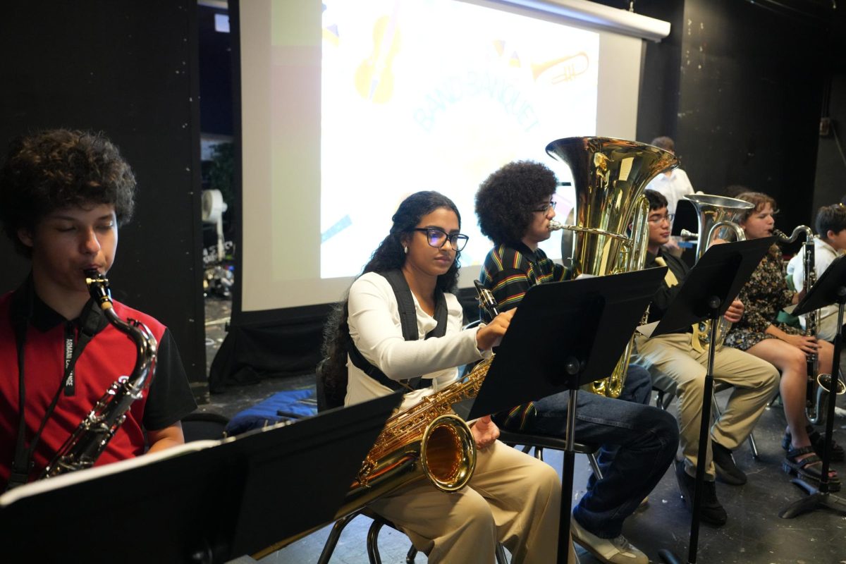 The ILS Royal Lion Band Students perform live at their annual  Band Banquet.