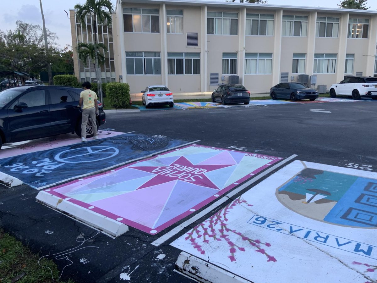 One of the most notable changes at ILS for 2025-2026 includes the personalized painting of new parking spaces.