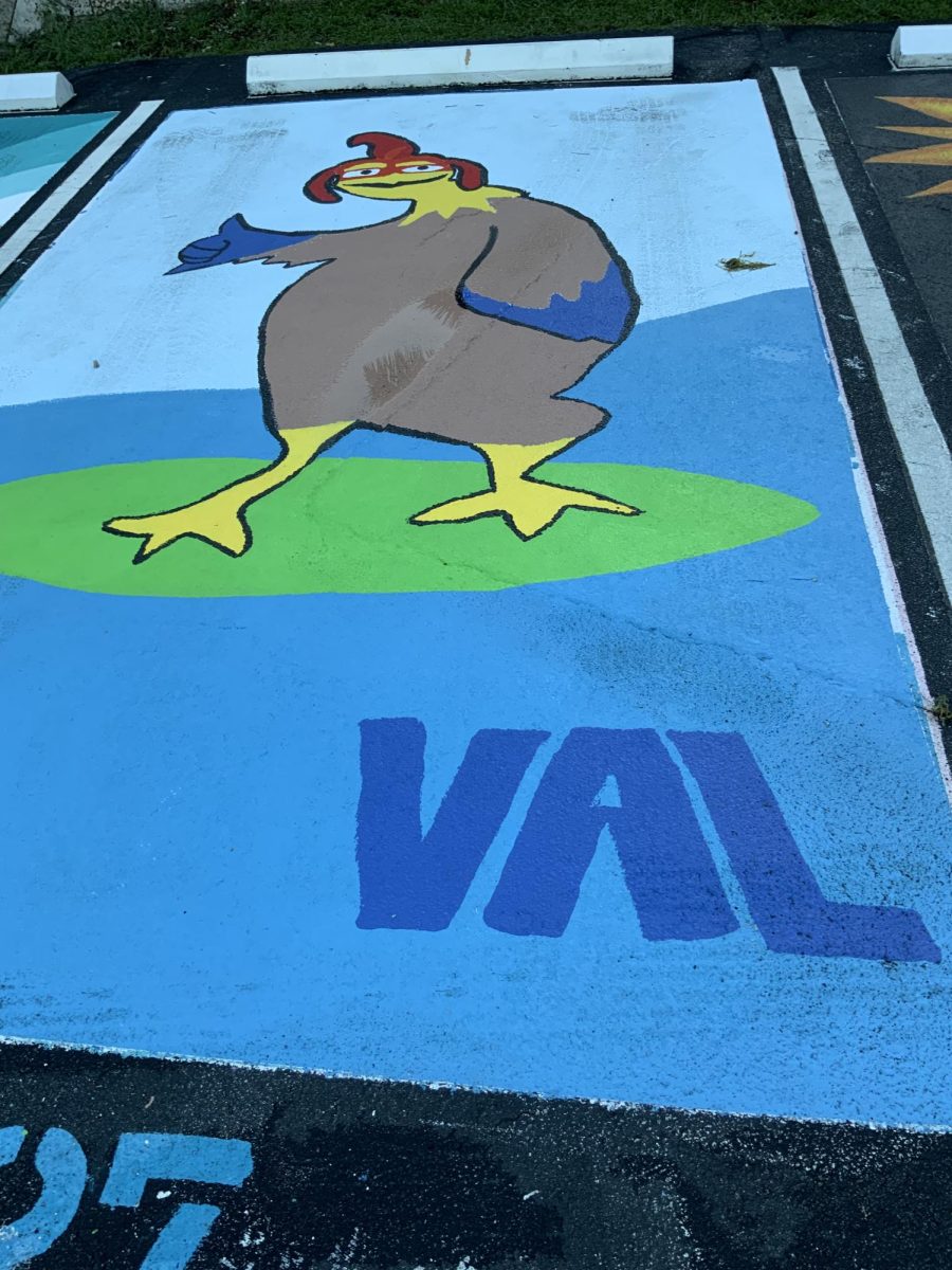 Is this an example of the chicken crossing the road?